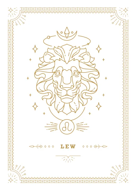 znak zodiaku - lew