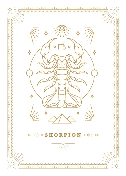 Horoskop Miesięczny - Znak zodiaku - skorpion